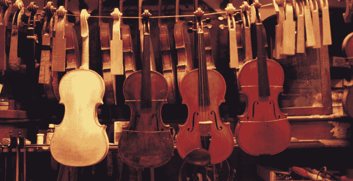 partes del violin