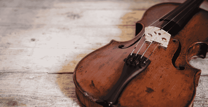 partes del violin