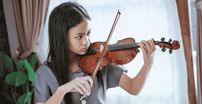 partes del violin