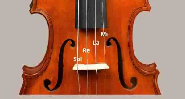 como afinar un violin