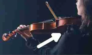 como tocar el violin y sostener el violin